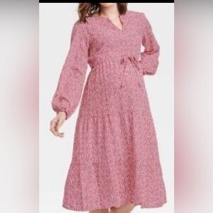 Red and White Polka Dot Dress